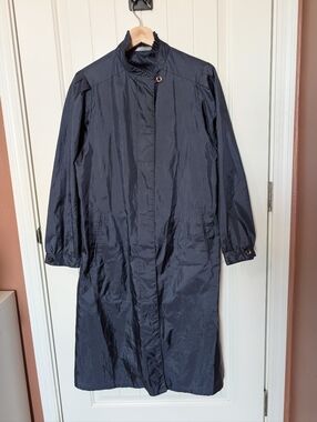 Vintage Forecaster of Boston Unika Lightweight Long Jacket W7/8 Navy